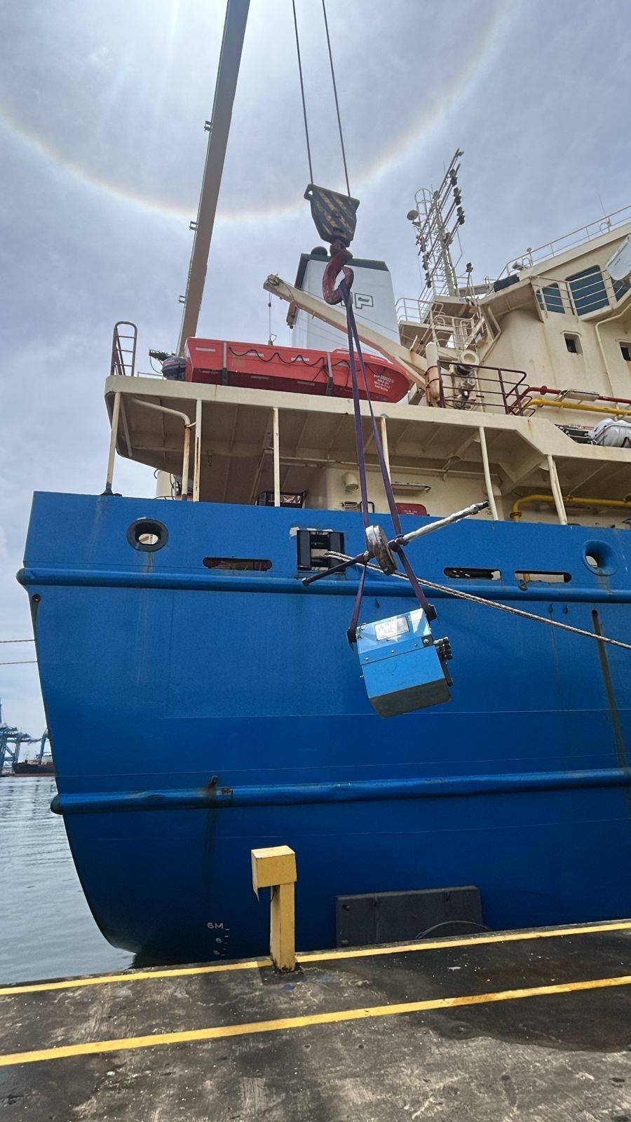 Transferencia de carga a bordo